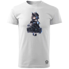 Magnolion Chibi macskalány v5 férfi póló - 19 szín, S-3XL férfi póló