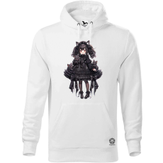 Magnolion Chibi macskalány v6 férfi pulóver - 19 szín, S-5XL
