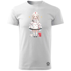 Magnolion Chibi nővér v1 férfi póló - 19 szín, S-3XL
