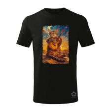 Magnolion Cica gitározik v6 gyerek póló - 11 szín, 4-12 éves gyerek póló