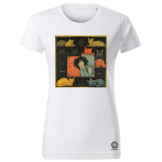 Magnolion Cica téboly v4 női póló - 19 szín, XS-2XL