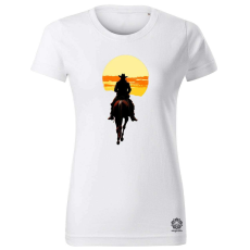 Magnolion Cowboy illusztráció v3 női póló - 19 szín, XS-2XL