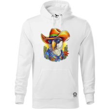Magnolion Cowboy papagáj v2 férfi pulóver - 19 szín, S-5XL férfi pulóver, kardigán