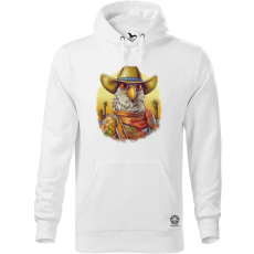 Magnolion Cowboy papagáj v3 férfi pulóver - 19 szín, S-5XL