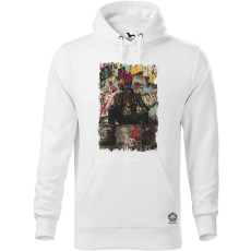 Magnolion Crust punk poszter v3 férfi pulóver - 19 szín, S-5XL