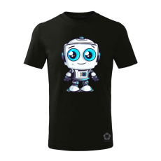 Magnolion Cuki robot v5 gyerek póló - 11 szín, 4-12 éves