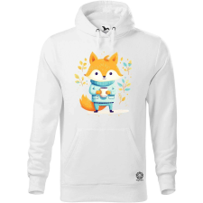Magnolion Cuki róka teázik v7 férfi pulóver - 19 szín, S-5XL férfi pulóver, kardigán