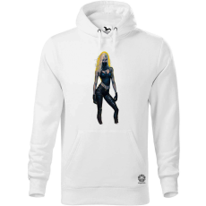 Magnolion Cyberpunk Anya Taylor-Joy fanart férfi pulóver - 19 szín, S-5XL