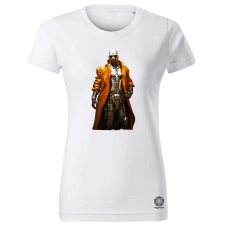 Magnolion Cyberpunk férfi hadvezér v7 női póló - 19 szín, XS-2XL női póló