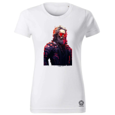 Magnolion Cyberpunk férfi hadvezér v9 női póló - 19 szín, XS-2XL