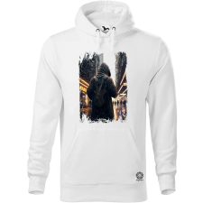 Magnolion Cyberpunk gitáros v2 férfi pulóver - 19 szín, S-5XL férfi pulóver, kardigán