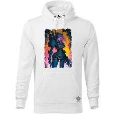 Magnolion Cyberpunk női gerilla v1 férfi pulóver - 19 szín, S-5XL férfi pulóver, kardigán