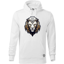 Magnolion Cyberpunk oroszlán v2 férfi pulóver - 19 szín, S-5XL férfi pulóver, kardigán