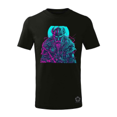 Magnolion Cyberpunk Viking v3 gyerek póló - 11 szín, 4-12 éves