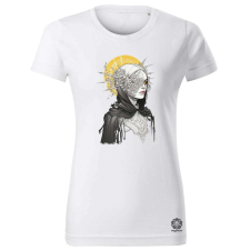Magnolion Dark cyberpunk portré v18 női póló - 19 szín, XS-2XL női póló