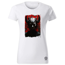 Magnolion Démon és szarvak v5 női póló - 19 szín, XS-2XL női póló