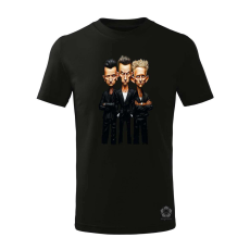 Magnolion Depeche Mode karikatúra v3 gyerek póló - 11 szín, 4-12 éves