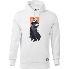 Magnolion Dieselpunk anime apáca v7 férfi pulóver - 19 szín, S-5XL