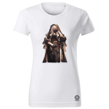 Magnolion Dieselpunk anime apáca v8 női póló - 19 szín, XS-2XL női póló