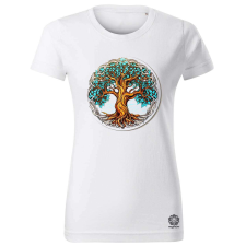 Magnolion Díszes életfa v2 női póló - 19 szín, XS-2XL női póló