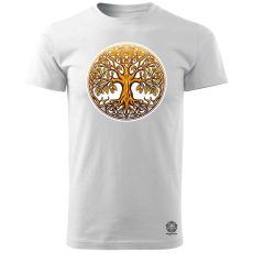Magnolion Díszes életfa v5 férfi póló - 19 szín, S-3XL