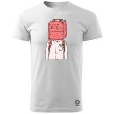 Magnolion Doboz Fej v1 férfi póló - 19 szín, S-3XL férfi póló