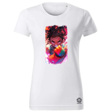 Magnolion Dühös anime lány v2 női póló - 19 szín, XS-2XL