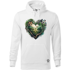 Magnolion Dzsungel szív v1 férfi pulóver - 19 szín, S-5XL férfi pulóver, kardigán