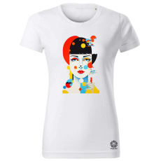 Magnolion Egyszerű absztrakt alakzatok v4 női póló - 19 szín, XS-2XL