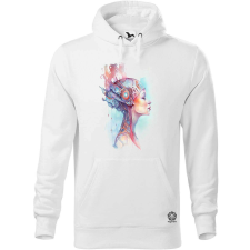 Magnolion Elegáns cyberpunk nő férfi pulóver - 19 szín, S-5XL férfi pulóver, kardigán
