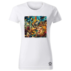 Magnolion Élénk képzelet v8 női póló - 19 szín, XS-2XL