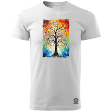 Magnolion Élet fája fantázia v2 férfi póló - 19 szín, S-3XL
