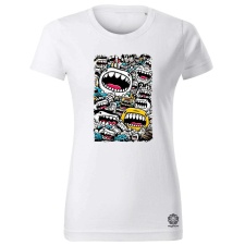 Magnolion Ember és állat firkák v3 női póló - 19 szín, XS-2XL női póló