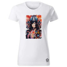 Magnolion Expresszionista cyberpunk fantázia v2 női póló - 19 szín, XS-2XL női póló