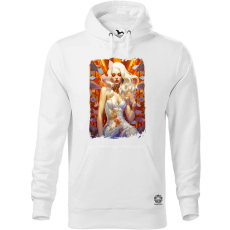 Magnolion Ezsthajú lány v2 férfi pulóver - 19 szín, S-5XL