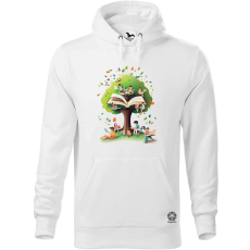 Magnolion Fa és könyvek v1 férfi pulóver - 19 szín, S-5XL