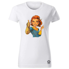Magnolion Fallout Lucy fanart v3 női póló - 19 szín, XS-2XL