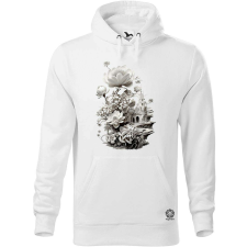 Magnolion Fantázia növények v1 férfi pulóver - 19 szín, S-5XL férfi pulóver, kardigán