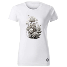 Magnolion Fantázia növények v1 női póló - 19 szín, XS-2XL női póló