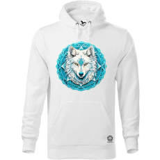 Magnolion Farkas mandala fantázia v4 férfi pulóver - 19 szín, S-5XL