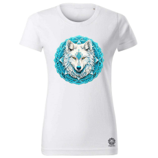 Magnolion Farkas mandala fantázia v4 női póló - 19 szín, XS-2XL