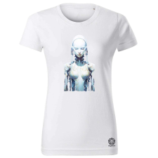 Magnolion Fehér android v1 női póló - 19 szín, XS-2XL női póló