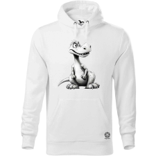 Magnolion Fekete-fehér dinó v2 férfi pulóver - 19 szín, S-5XL férfi pulóver, kardigán