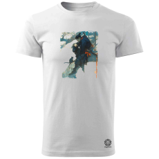 Magnolion Fekete macska v1 férfi póló - 19 szín, S-3XL