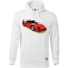 Magnolion Ferrari F40 rajz v10 férfi pulóver - 19 szín, S-5XL férfi pulóver, kardigán