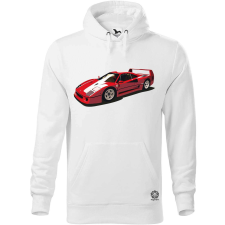 Magnolion Ferrari F40 rajz v8 férfi pulóver - 19 szín, S-5XL férfi pulóver, kardigán