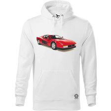 Magnolion Ferrari Testarossa rajz v12 férfi pulóver - 19 szín, S-5XL férfi pulóver, kardigán