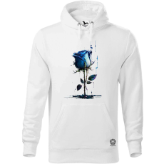 Magnolion Festett kék rózsa v2 férfi pulóver - 19 szín, S-5XL