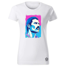 Magnolion Freddie Mercury v1 női póló - 19 szín, XS-2XL