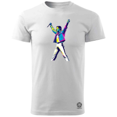 Magnolion Freddie Mercury v5 férfi póló - 19 szín, S-3XL